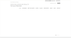 Desktop Screenshot of newmillenniumrealty.com