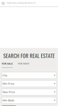 Mobile Screenshot of newmillenniumrealty.com